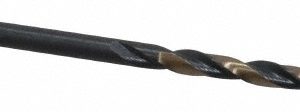 TRIUMPH TWIST DRILL Jobber Length Drill Bit: #35, 135 &deg;, High Speed Steel 012635