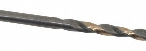 TRIUMPH TWIST DRILL Jobber Length Drill Bit: #41, 135 &deg;, High Speed Steel 012641