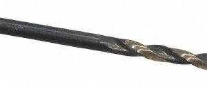 TRIUMPH TWIST DRILL Jobber Length Drill Bit: #42, 135 &deg;, High Speed Steel 012642