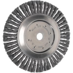 VALUE COLLECTION Wheel Brush: 10" Wheel Dia, Knotted S00652081