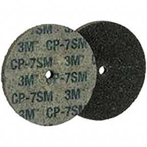 3M Deburring Wheel: 3" Dia, 1/4" Face Width, 1/4" Hole, Density 7, Silicon Carbide 7010365638
