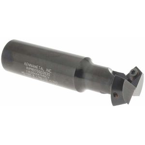 KENNAMETAL 30&deg; Lead Angle, 3/4" to 1.077" Cut Diam, Indexable & Chamfer End Mill 1023674