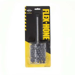 BRUSH RESEARCH MFG. Flexible Cylinder Hone: 2-1/4" Max Bore Dia, 180 Grit, Silicon Carbide BC21418
