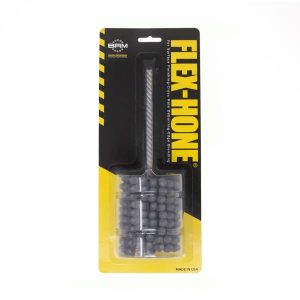 BRUSH RESEARCH MFG. Flexible Cylinder Hone: 2-1/4" Max Bore Dia, 240 Grit, Silicon Carbide BC21424