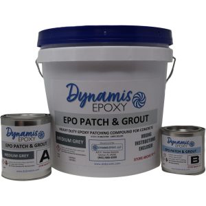 DYNAMIS EPOXY LLC 2 Gal Concrete Repair/Resurfacing EP10M.GREY