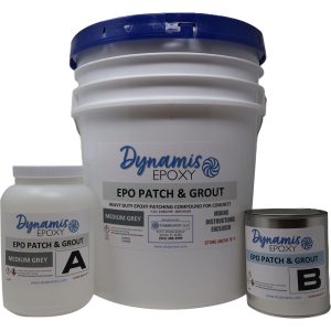 DYNAMIS EPOXY LLC 5 Gal Concrete Repair/Resurfacing EP50M.GREY
