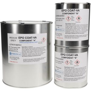 DYNAMIS EPOXY LLC Protective Coating: 1 gal, Gloss Finish, Gray VA1M.GREY