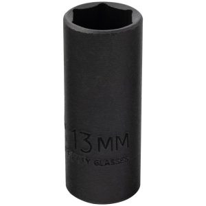 PROTO Impact Socket: 3/8" Drive, 13mm Socket, Hex Drive J7013MHT
