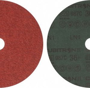 3M Fiber Disc: 7" Disc Dia, 7/8" Hole, 36 Grit, Ceramic 7000119177