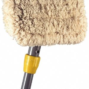 RUBBERMAID Gray Wall Washer Pad with Handle FGS22600GY00