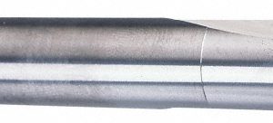 SGS Straight-Flute Drill Bit: #1, 140 deg Point, Solid Carbide 56001