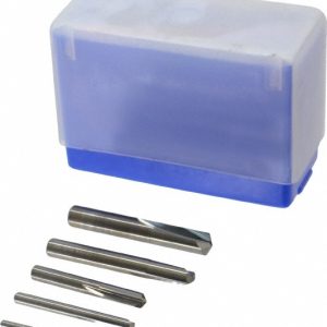 M.A. FORD Drill Bit Set: Screw Machine Length Drill Bits, 5 Pc, 135 &deg;, Solid Carbide 20010000