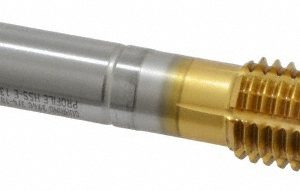 GUHRING Thread Forming Tap: 3/4-10 UNC, 2B/2BX Class of Fit, Modified Bottoming, Cobalt, TiN Coated 9039400190500