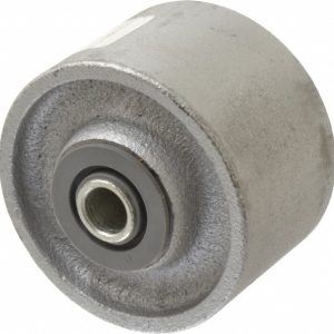 ALBION Caster Wheel: Cast Iron, 3-1/4" Dia, 2" Wide, 1/2" Axle CA0320112