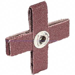 3M 80 Grit, Medium Grade, Aluminum Oxide Cross Pad 7100094563