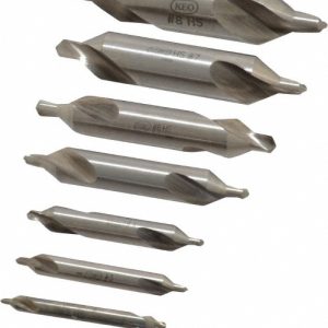 KEO 8 Pc #1 to #8 High Speed Steel Combo Drill & Countersink Set 01031582