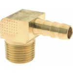 PARKER Barbed Hose Fitting: 3/8" x 5/16" ID Hose, Elbow 129HB-5-6