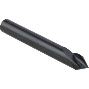M.A. FORD Countersink: 1/4" Head Dia, 60.00 deg Included Angle, 1 Flute, High-Speed Steel, Right Hand Cut 61025001