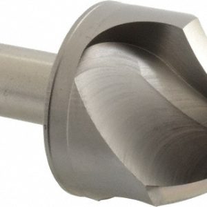 M.A. FORD Countersink: 2" Head Dia, 82.00 deg Included Angle, 3 Flute, High-Speed Steel, Right Hand Cut 92200002