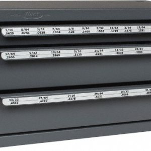 HUOT 1/16 to 1/2" Drill Bit Dispenser 13015