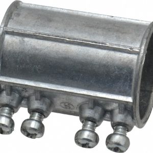 THOMAS & BETTS Conduit Coupling: For EMT, Die Cast Zinc, 1-1/4" Trade Size TK224SC
