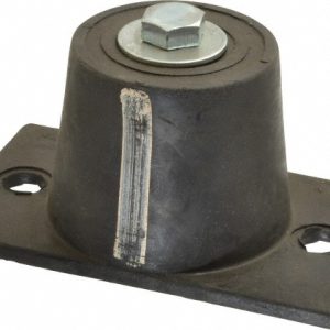 MASON IND. Leveling Mount: 1/2-13 x 1 Thread, 3-5/16" OAW ND-C-WHITE