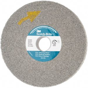 3M Deburring Wheel: 6" Dia, 1" Face Width, 1" Hole, Density 8, Silicon Carbide 7000028482