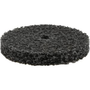 3M Deburring Wheel: 1-1/2" Dia, 1/4" Face Width, 3/16" Hole, Density 2, Silicon Carbide 7000120707