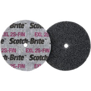 3M Deburring Wheel: 3" Dia, 1/2" Face Width, 1/4" Hole, Density 2, Silicon Carbide 7000045925