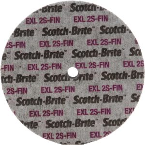 3M Deburring Wheel: 6" Dia, 1/4" Face Width, 1/2" Hole, Density 2, Silicon Carbide 7000028449
