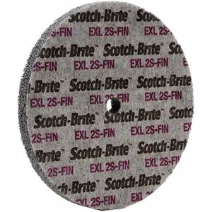 3M Deburring Wheel: 6" Dia, 1/2" Face Width, 1/2" Hole, Density 2, Silicon Carbide 7000028478