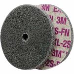 3M Deburring Wheel: 8" Dia, 1/2" Face Width, 3/4" Hole, Density 2, Silicon Carbide 7000028459