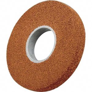 3M Deburring Wheel: 8" Dia, 2" Face Width, 3" Hole, Density 7, Aluminum Oxide 7000045985
