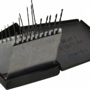 VALUE COLLECTION Drill Bit Set: Jobber Length Drill Bits, 20 Pc, 118 &deg;, High Speed Steel 01186204