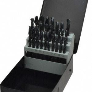 VALUE COLLECTION Drill Bit Set: Jobber Length Drill Bits, 26 Pc, 118 &deg;, High Speed Steel 01186261