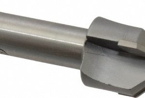 SCIENTIFIC CUTTING TOOLS 0.586" Dia, 0.543" Small End Dia, 1/2" Straight Shank, 1-7/16" Flute, Taper Pipe Reamer PRSS-03