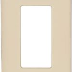 PASS & SEYMOUR 1 Gang, 4-11/16 Inch Long x 2-15/16 Inch Wide, Standard Switch Plate TP26I