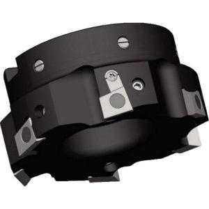 KENNAMETAL 3" Cut Diam, 1" Arbor Hole Diam, 0.394" Max Depth, Indexable Square-Shoulder Face Mill 1803178