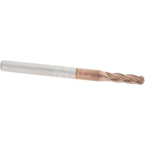ACCUPRO Ball End Mill: 0.0984" Dia, 0.374" LOC, 4 Flute, Solid Carbide 01217835