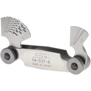 SPI 30 Leaf, 6 to 60 TPI Range, Steel Screw Pitch Gage 14-037-6