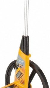 TRUMETER 100,000' Counter Limit, 40-1/4" OAL, Measuring Wheel 5505E