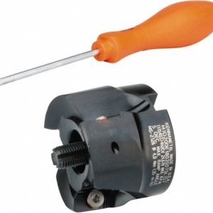 KENNAMETAL 2" Cut Diam, 3/4" Arbor Hole Diam, 18.03mm Max Depth, Indexable Square-Shoulder Face Mill 2267542