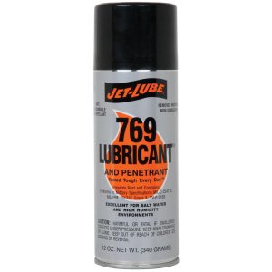 JET-LUBE Penetrant & Lubricant: 12 oz Aerosol Can, Thin Oily Film 37341