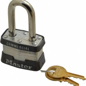 MASTER LOCK Padlock: Laminated Steel, Keyed Alike, 1-9/16" Wide 3KALF-3753