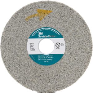 3M Deburring Wheel: 12" Dia, 1" Face Width, 5" Hole, Density 9, Silicon Carbide 7000046073