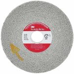 3M Deburring Wheel: 8" Dia, 1" Face Width, 3" Hole, Density 9, Silicon Carbide 7000046078