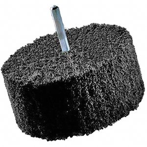 3M Deburring Wheel: 4" Dia, 2" Face Width, 1" Hole, Density 2, Silicon Carbide 7010364499