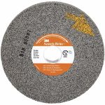 3M Deburring Wheel: 8" Dia, 2" Face Width, 3" Hole, Density 8, Silicon Carbide 7000144590