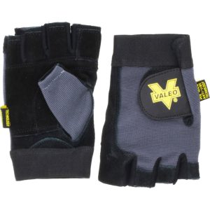 VALEO Work Gloves: Valeo V430, Size Medium, Not Lined, Leather, General Purpose VI4872ME
