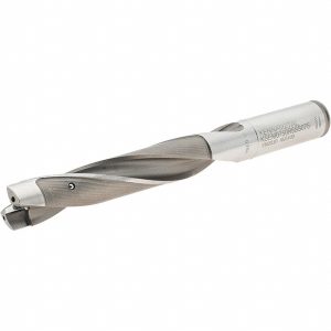 KENNAMETAL Replaceable-Tip Drill: 19.05 to 19.55 mm Dia, 100 mm Max Depth, 19.05 mm Straight-Cylindrical Shank 1329703
